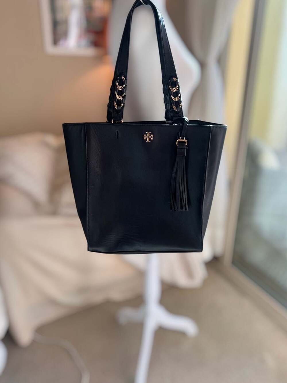 Tory Burch Carter NS Tote Black